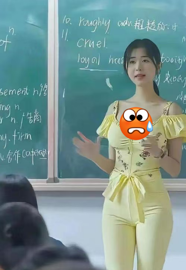 雅休配资 女老师穿“浅黄色套装”被家长投诉，网友看了也摇头：典型教师媛